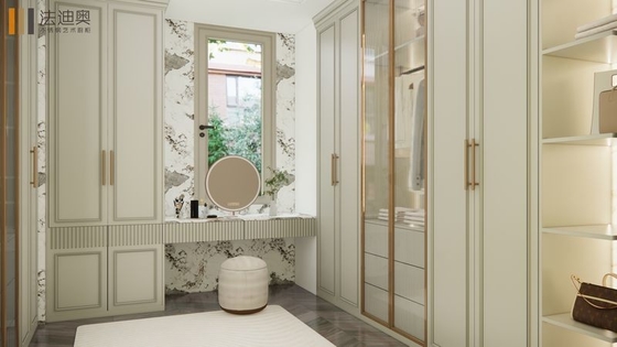 Lux Pearl Walk-In Closet By Fadior Stylish Stainless Steel Customization